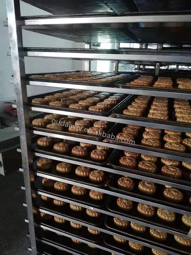 32 Trays rotary bread rack oven / Bakery equipment / Rotating baking