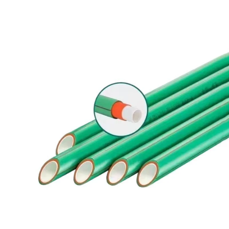 China factory direct plumbing materials plastic tube PPR pipe for hot water and cold water