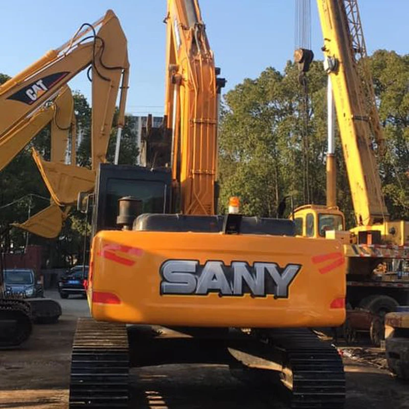 22ton China Used SY215C Excavator Heavy Equipment Machinery Low Working Hours Used Sany Sy215c Excavator in Good Condition