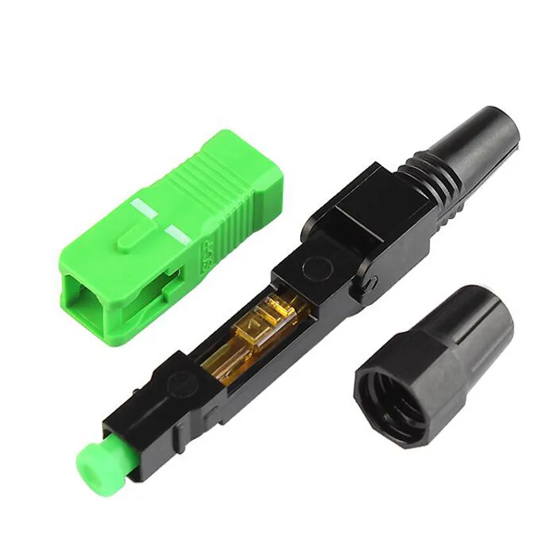 FTTH SC APC single-mode fiber optic quick connector FTTH Fiber Optic Fast Connector SC Connector