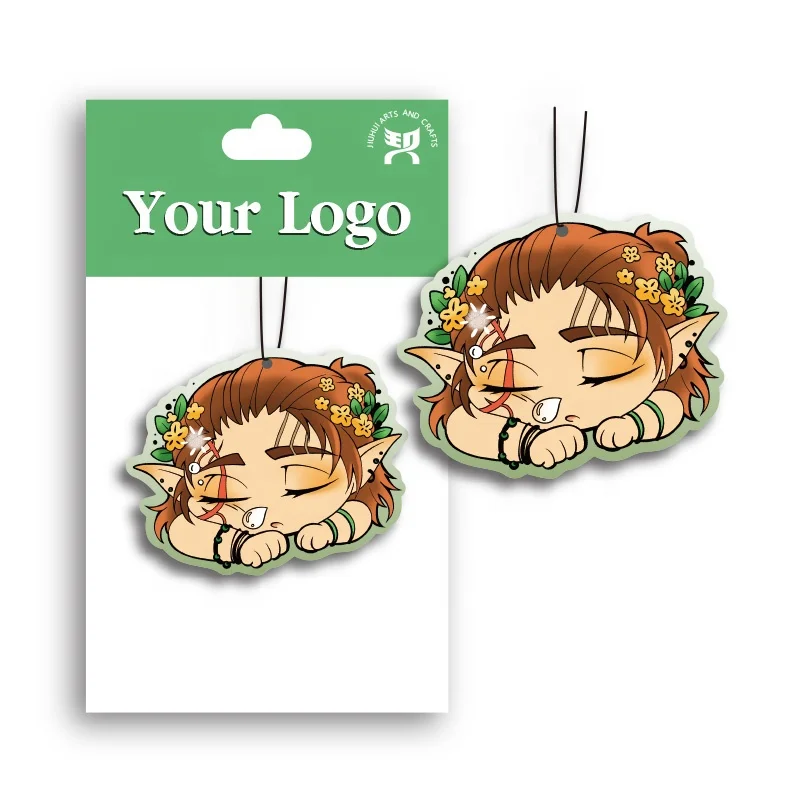 Customized Design Hanging Air Freshener With Multiple fragrances Clean the air inside the car