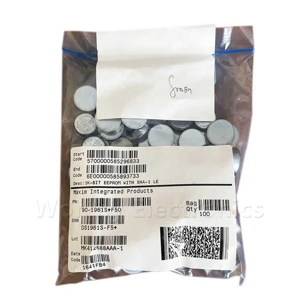 Electronic components memory data storage ibutton battery DS1961S-F5+ verify encryption IC for cafeteria, photocopier