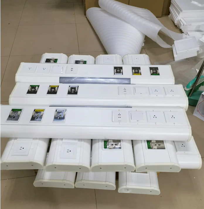 Medical use Patient Bed console panel ICU HEAD BED PANEL bed head unit for medical gas pipeline distribution