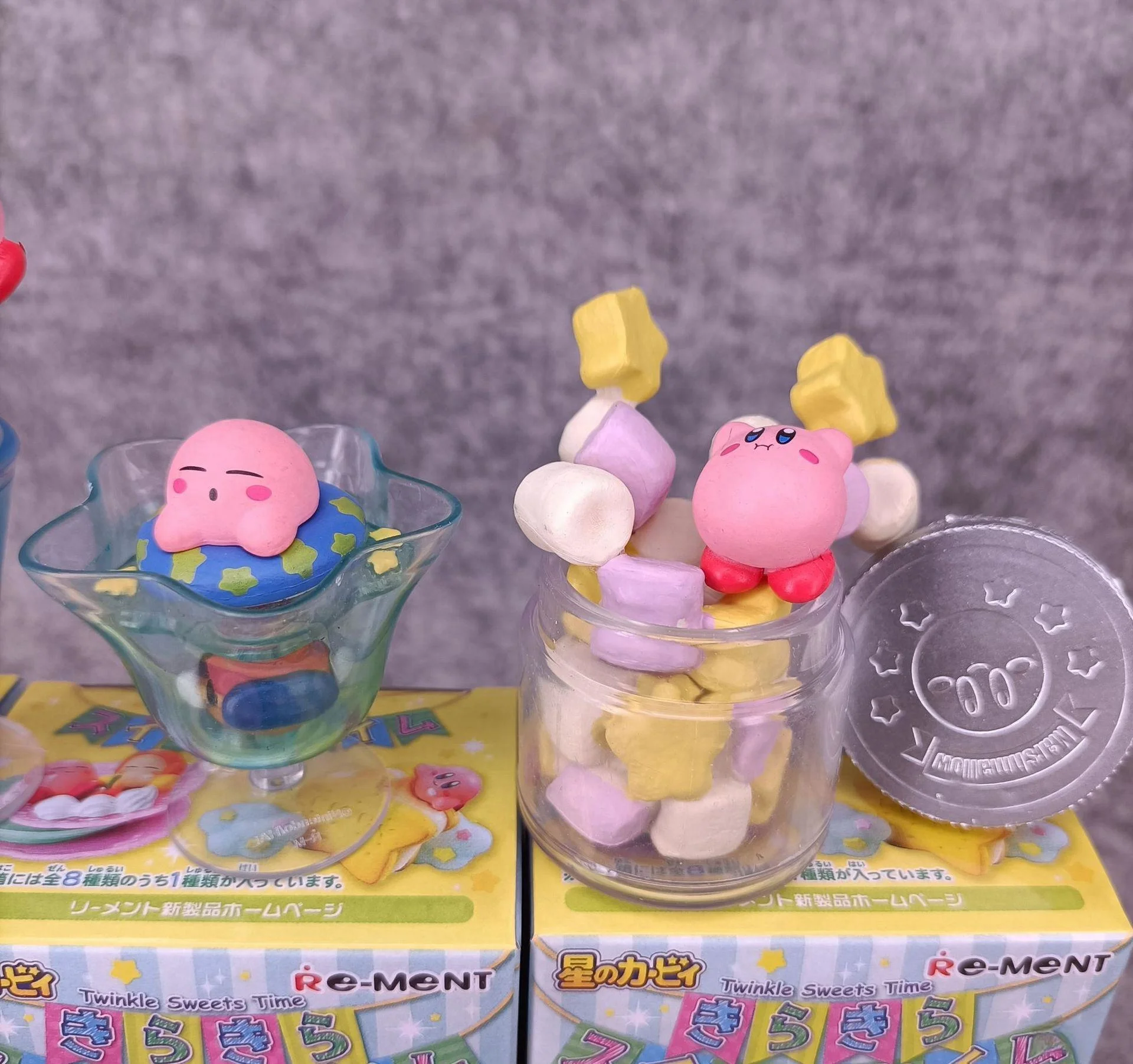 Bestselling Pvc 8pcs/set Model toy Anime Mystery Blind Box kirby super star action figure for Desktop Decoration