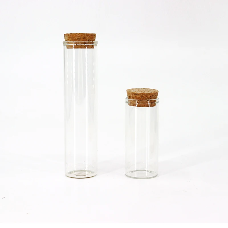 Customized Printing Packaging Glass Test Tube With Cork Cylinder Paper Tube Cardboard Packaging Boxes Tube With EVA Insert