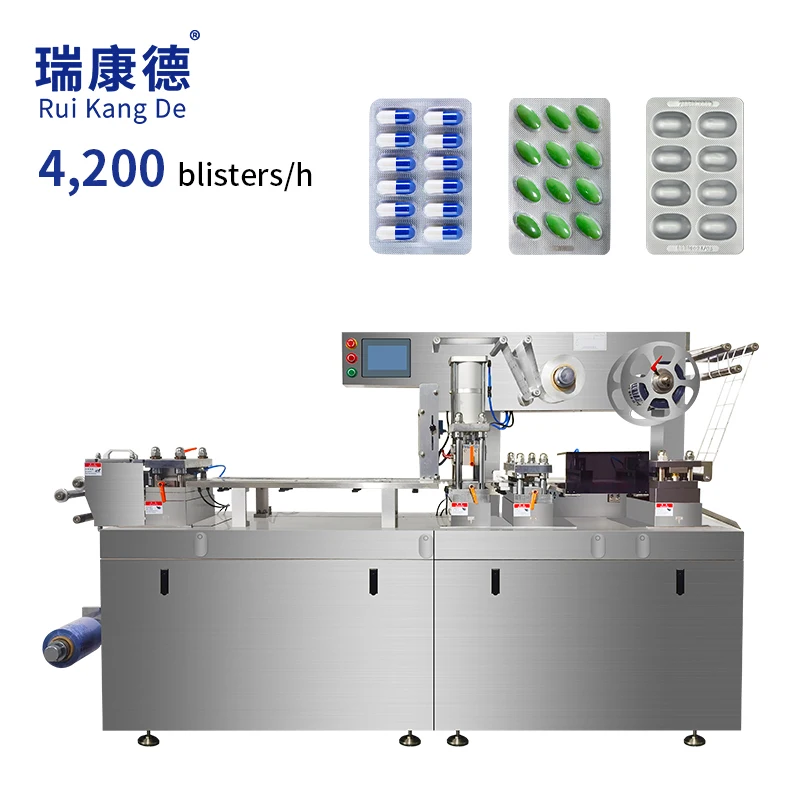 Automatic Capsule Packing Machine Blister Packaging Alu Alu Blister Packing Machine For Tablet