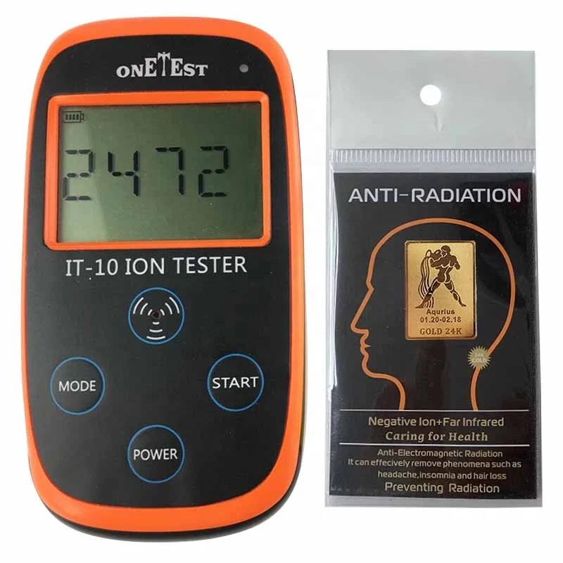 anti radiation sticker for mobile 24K Golden 	 5g anti radiation sticker quantum shield with black manual customized