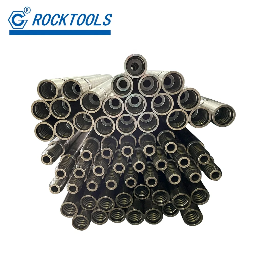 Factory Direct Sale ST68 Thread Long Hole Rock Blasting Drill Pipe Steel Rod for Tube Drilling