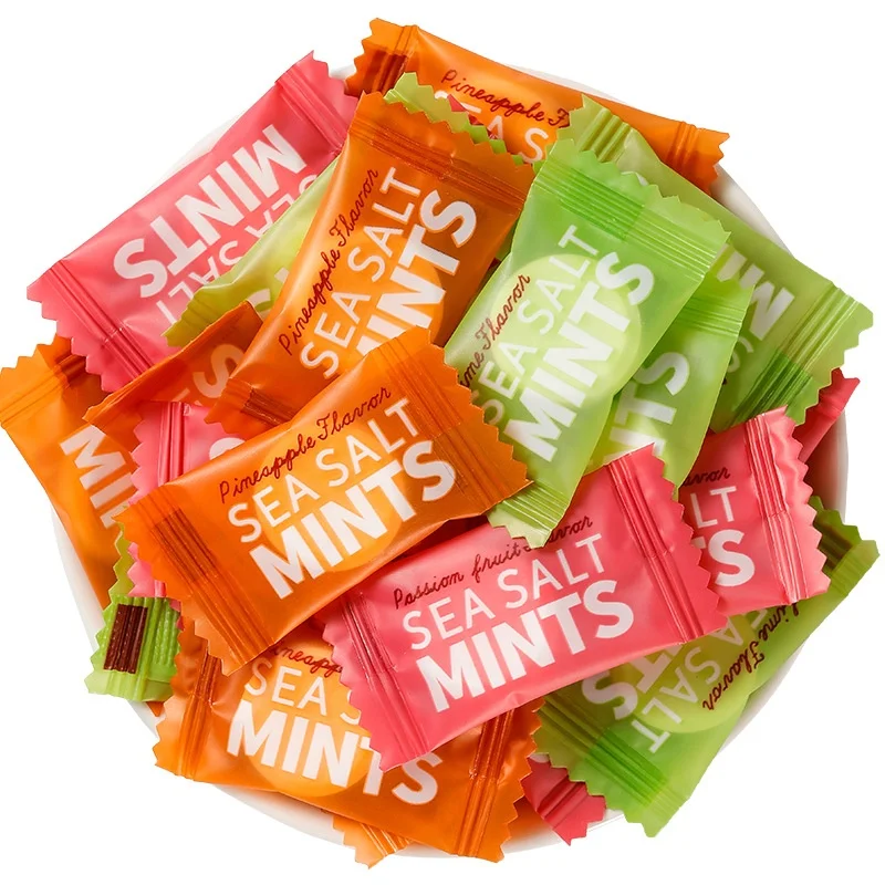Sugar Free Doce Sea Salt Peppermint Cool Fresh Halal Snack Candy and Sweets Hard Mini Mint Candy