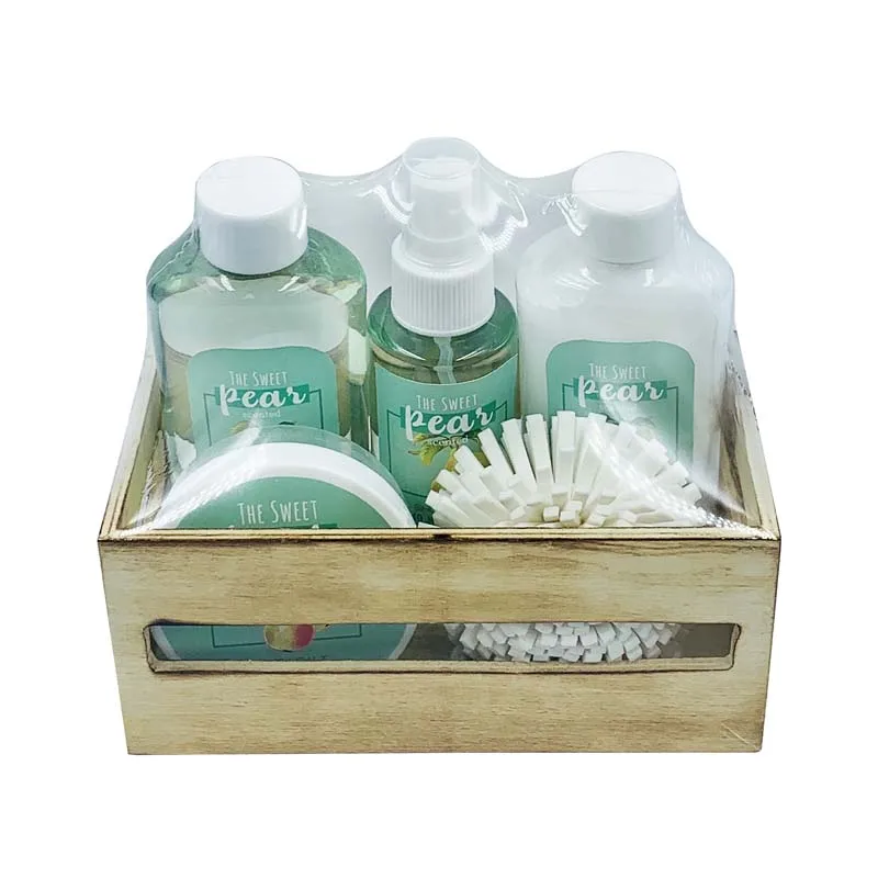 2019 wholesale private label home cheap body skin care spa kit bath gift set