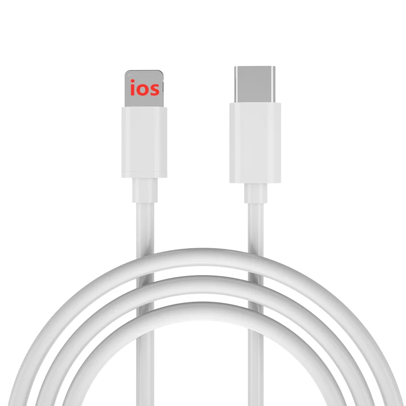 Высококачественный Usb-кабель для iPhone 12 быстрой зарядки и передачи данных Iphone PD зарядный кабель зарядное