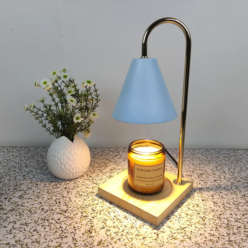 Ins Style Smokeless 2023 Pretty Lamp Adjustable Height Candle Warmer For Jar Candle