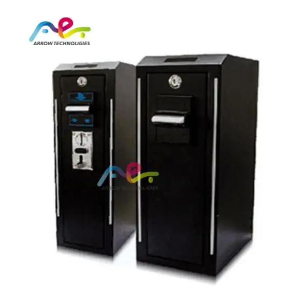 Coin Operated Timer Control Board Power Supply Box with Multi Coin Selector Acceptor Washing Machine Massage Chair Timer Board