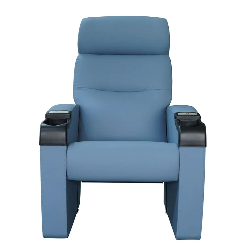 superior quality cinema leather seats Comfortable modern cinema sofa for commercial