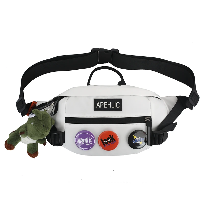 
Wholesalel Crossbody Bag Fashion Canvas Waist Bag Single Shoulder Chest bag 