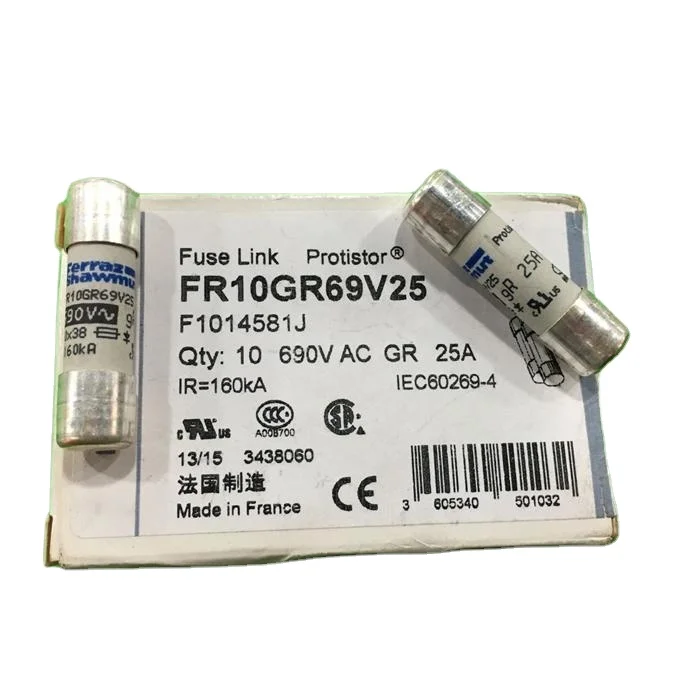 Hot Sale: Hot sell : FR10GR69V25 Ferraz Shawmut French Roland fuses 10X38MM gR25A690V