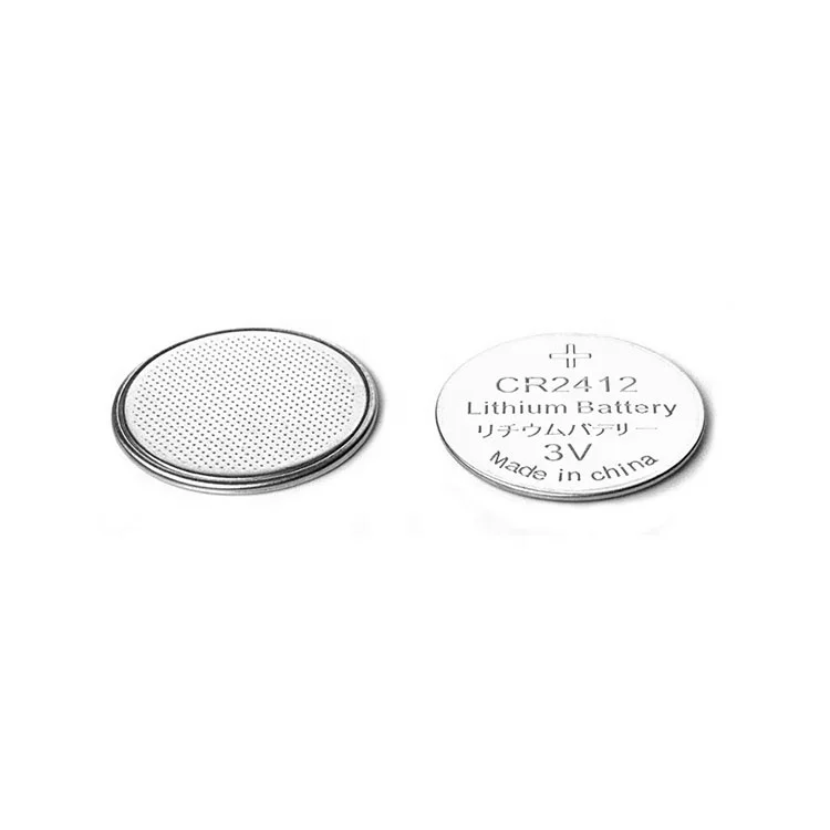 High quality cr2412 3v lithium button cell batteries
