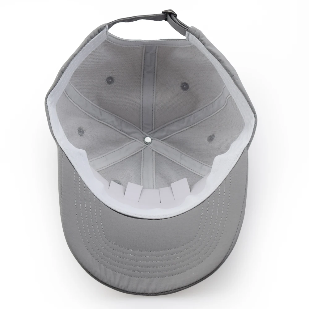 5 % OFF high quality 6 panel black nylon cap unstructured  nylon dad hat