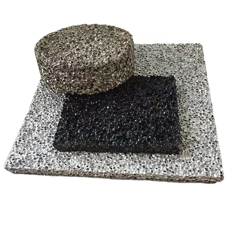 Fireproof Material Aluminum Foam for Architecture Acoustic epe foam alu foil insulation roll heat isolated core