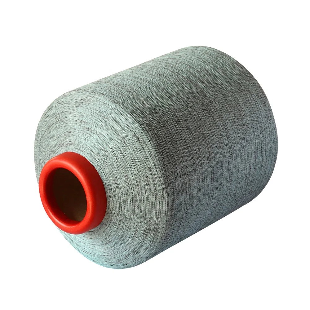 Polyester Spandex Yarn 420d 560d 840d Recycled spandex yarn 75/75 150/150 Spandex Covered Yarn
