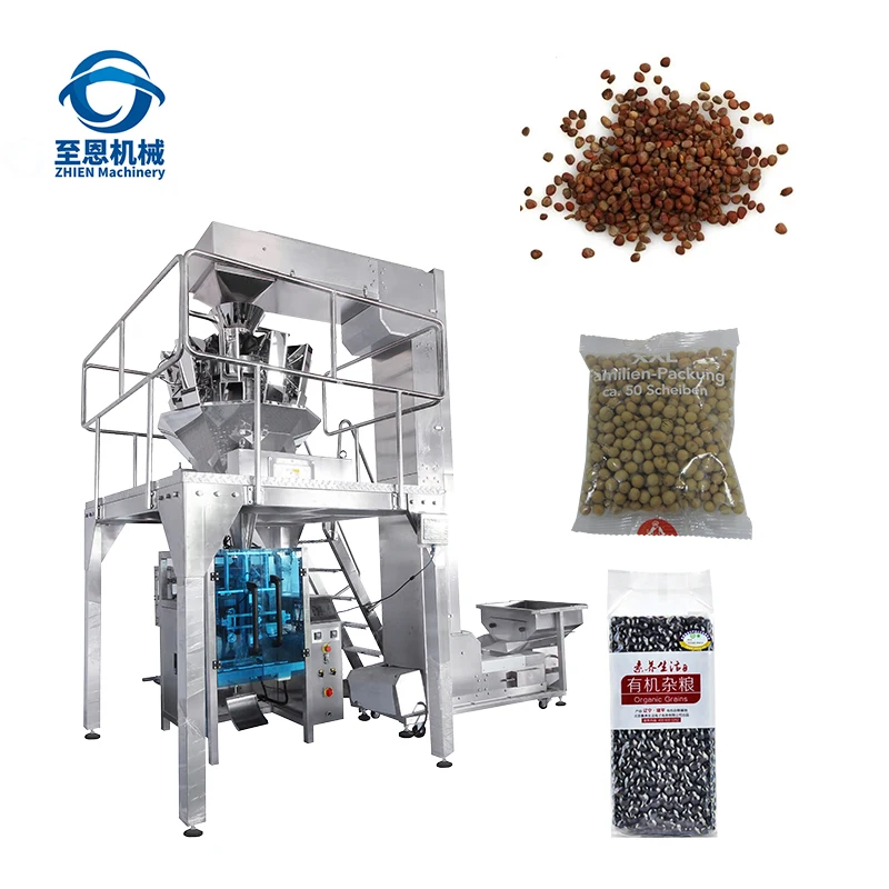 coca seeds Salt sugar peanut bean nuts Granule Packing Bagging Machine china supplier