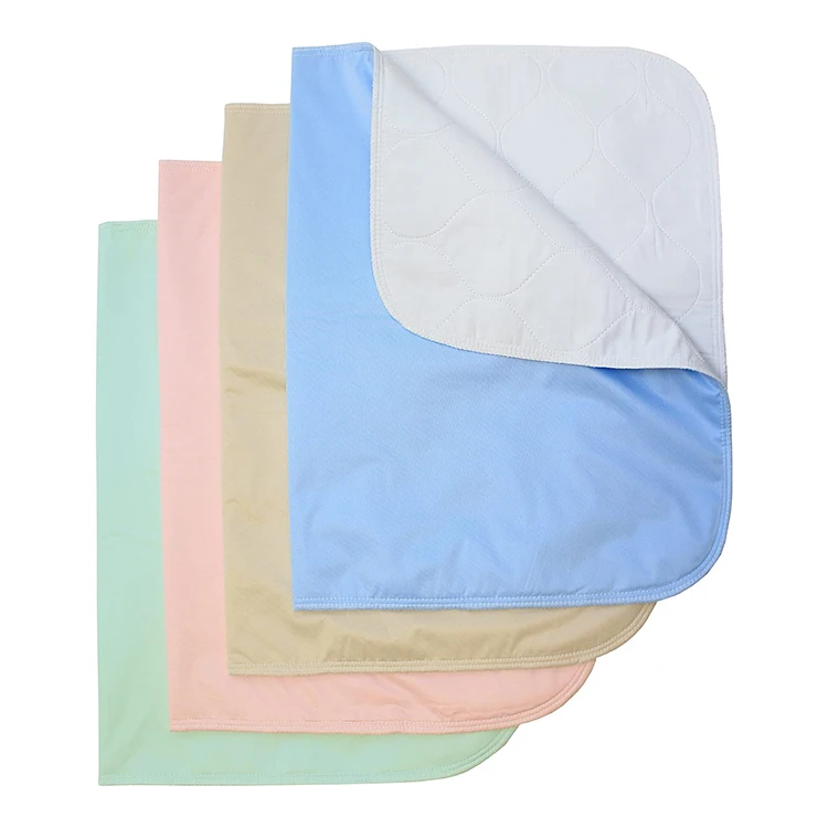 Высококачественные подкладки для недержания, подкладки из полиуретана и полиэстера для взрослых, водонепроницаемые моющиеся подкладки под кровать