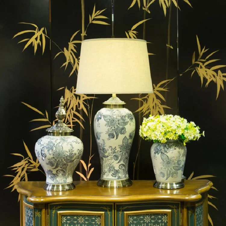 New models ceramics table light european table lamp lamps for desks