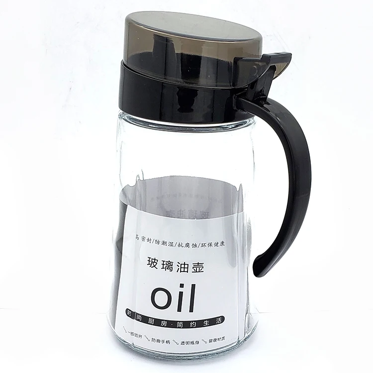 
Hot Amazon glass soy sauce pot 700ml oil pot 