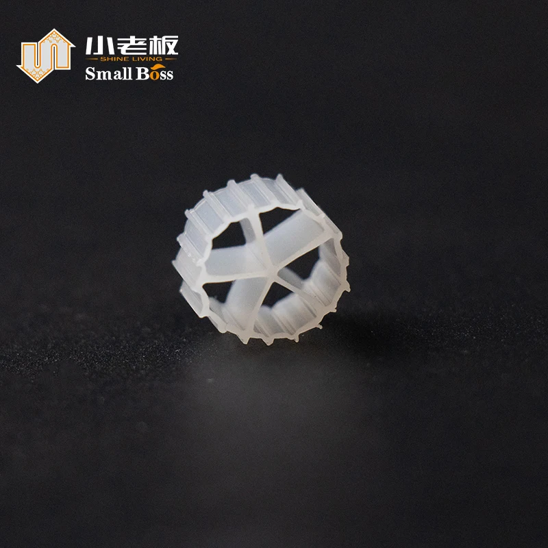 High Efficiency White Color Floating MBBR Bio Koi Pond Filter Media For Aquariums