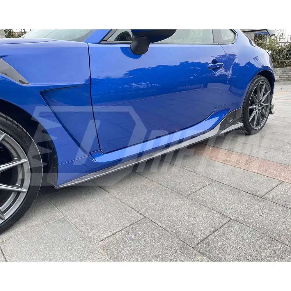 Vari Style Side Skirt For Subaru BRZ ZD8 Toyota GR86 ZN8 Carbon Fiber Body Kit