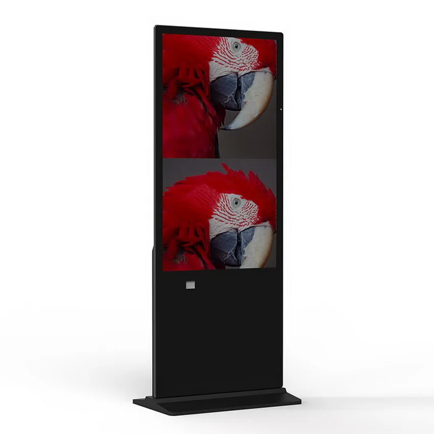 advertising publish retail store shopping mall 55 inch indoor advertising screen digital signage totem touch screen kiosk