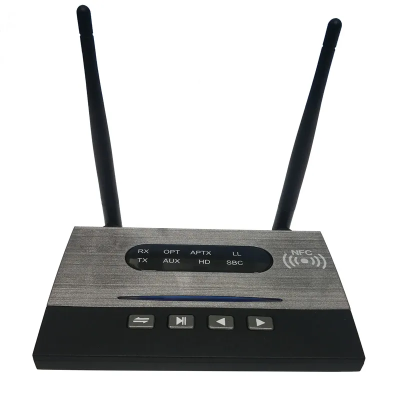 Long range blue tooth 5.0 CSR8675 spdif optical toslink wireless audio transmitter receiver adapter with aptX HD low latency