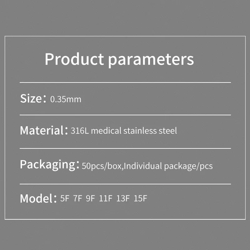 Wholesale 50pcs 0.35MM Stainless Steel Flat Tattoo Needles 5F 7F 9F 11F 13F 15F Disposable Tattoo Needle for Coil Tattoo Gun