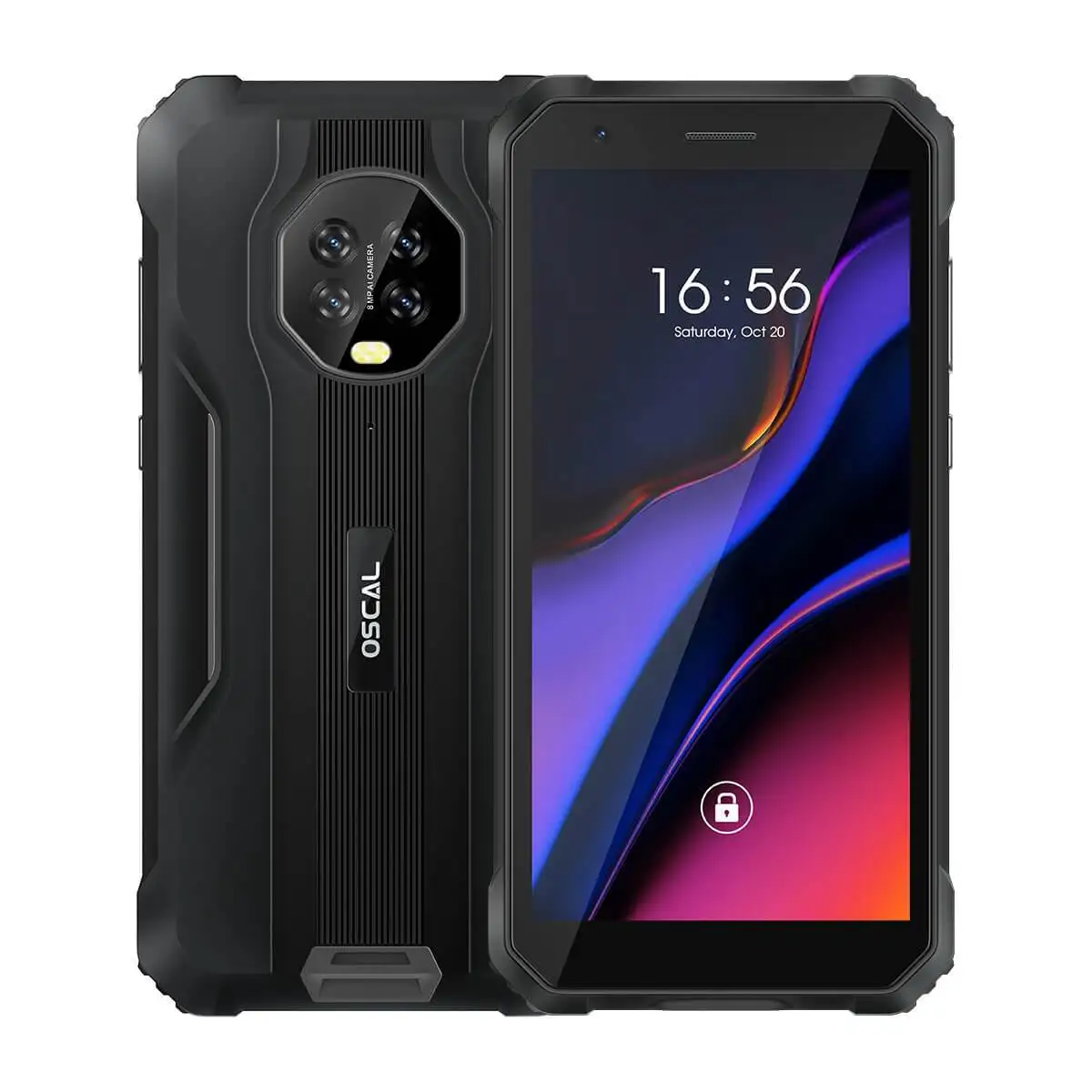 Заводской дешевый прочный телефон Blackview Oscal S60, 5,7 дюйма HD + 1440*720 3 + 32 ГБ IP68 IP69K водонепроницаемый смартфон