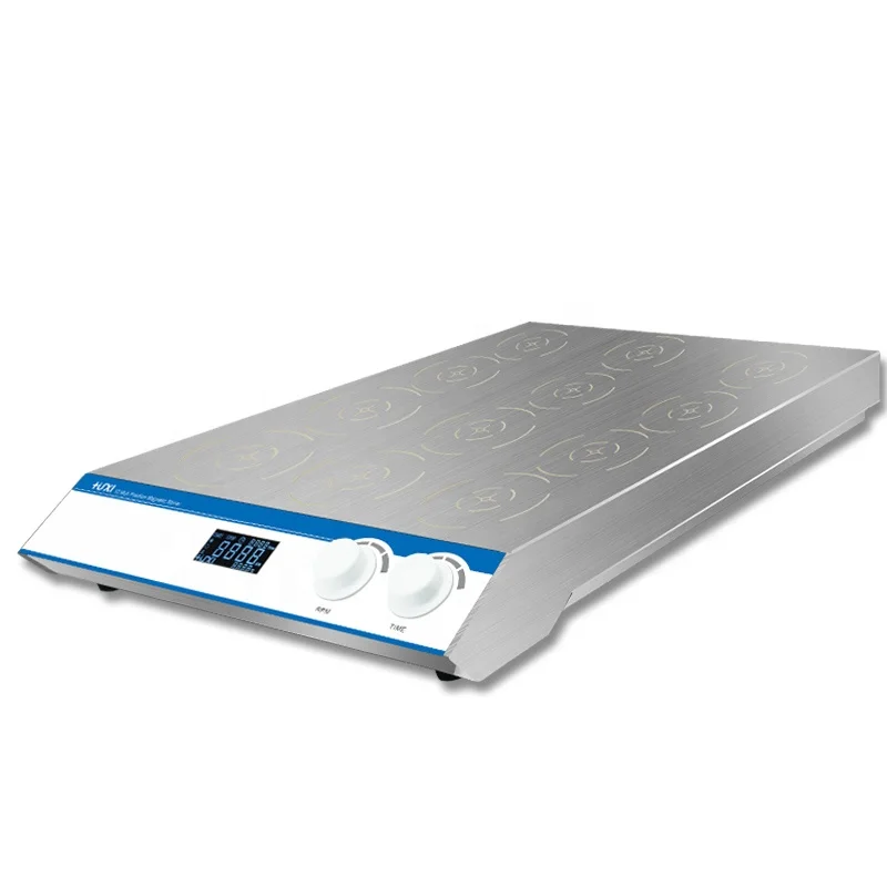 12 Station Magnetic Stirrer with Speed and Time Control function