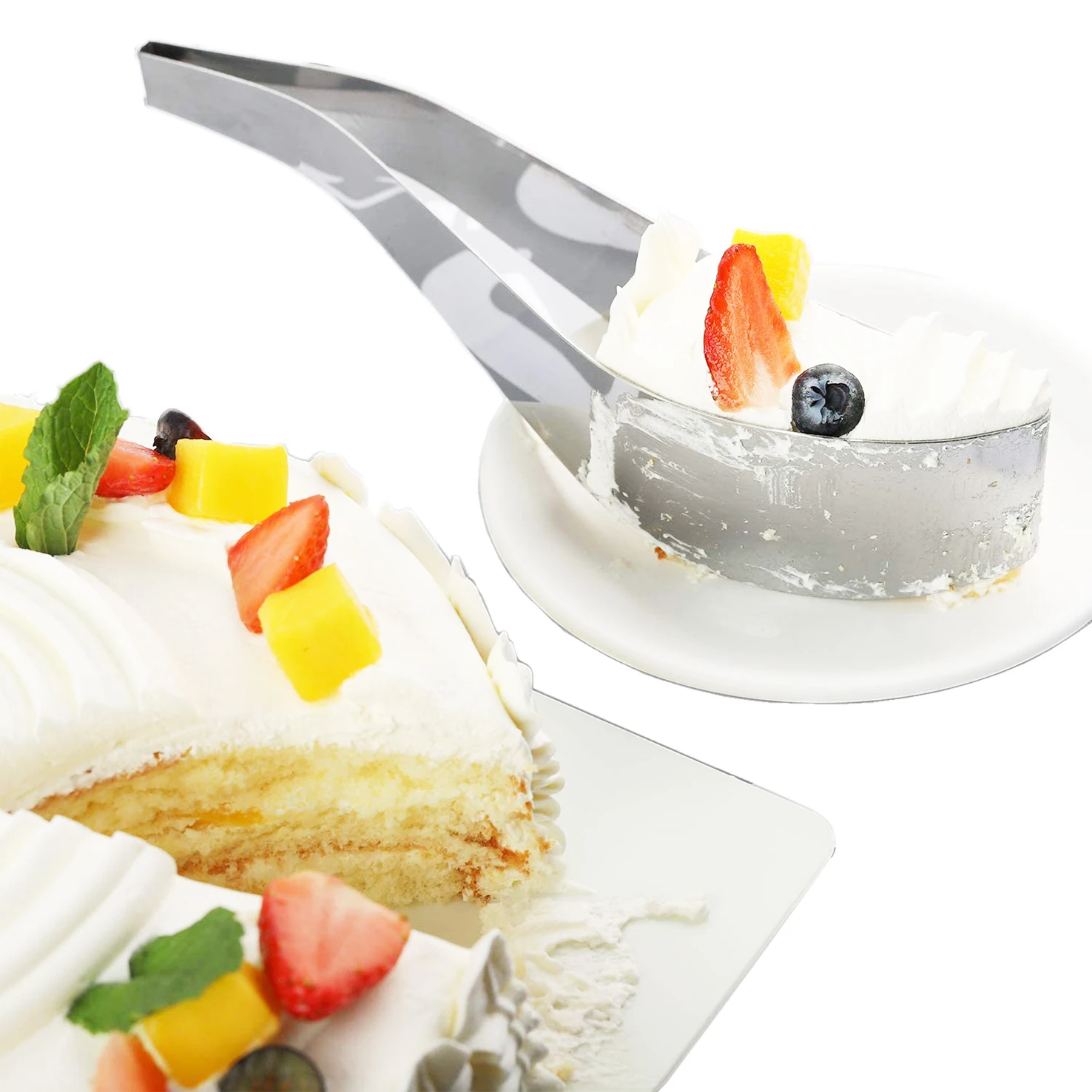 E-PINStainless Steel Cake Cutter Cake Slicer Cake Server