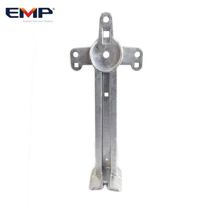 Hot dip Galvanized Ductile Iron Casting Pole Top Insulator support Bracket