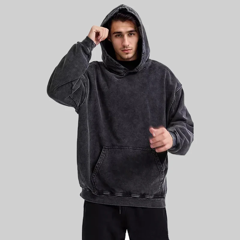 New custom printing embroidery logo for unisex 400 gsm hoodie customize blank casual oversized hoodies 400gsm