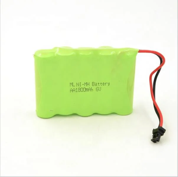 Customized Different Capacity NIMH Rechargeable Battery Pack 2/3AA Ni-MH Battery Cell