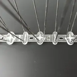 Высокоэффективный наружный Садовый Забор Из Нержавеющей Стали, сдерживающий голубь, шип