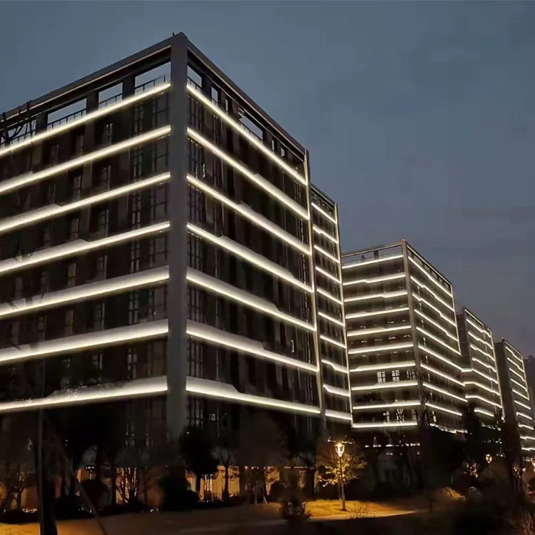 36 Вт 48 ip65 24 В DMX512 система управления rgbw dmx алюминиевый мост освещения настенный светильник для наружного