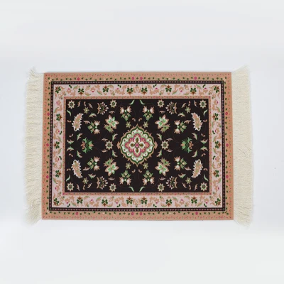 Custom Eco-friendly Persian Style oriental Woven Carpet Decor Mouse Pad