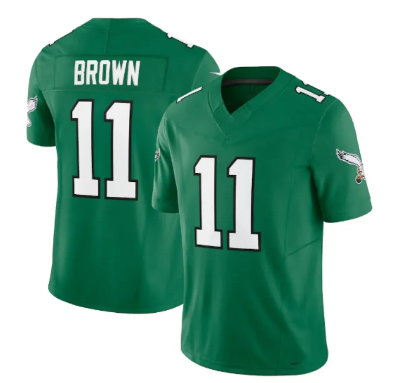 Мужская молодежная Женская 1 ялен болит 6 DeVonta Smith 11 A.J Brown Davis Slay Jr. Eagle 62 Jason Kelce футбольная майка