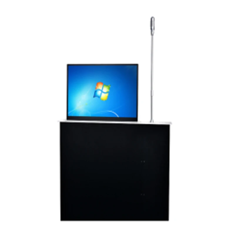 ITC Desk Monitor Lift conference system 15.6 inch lift system desk hidden monitor lift mechanism