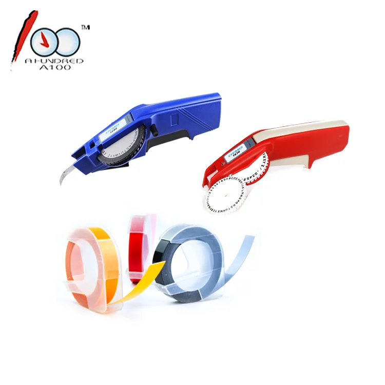 12mm compatible dymo label emboss tape 32500 Non-Adhesive Stainless Steel Embossing Tape