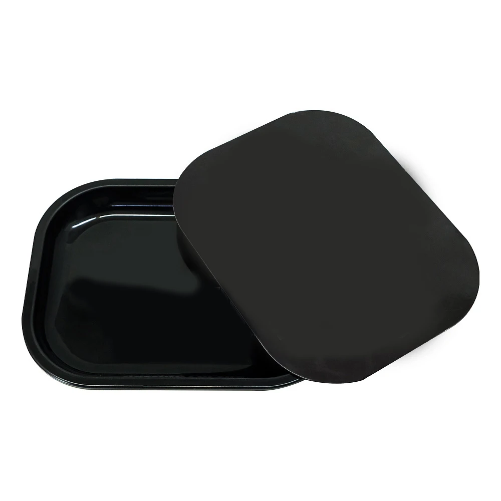 Qianxun оптовая продажа подносы для курения металлические табачной пищи