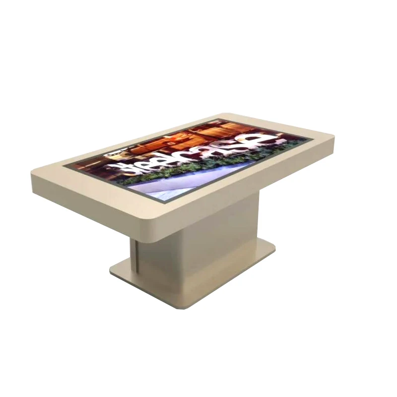 32/43/55-inch smart touch screen coffee table multi-point gaming table interactive self-service inquiry display table