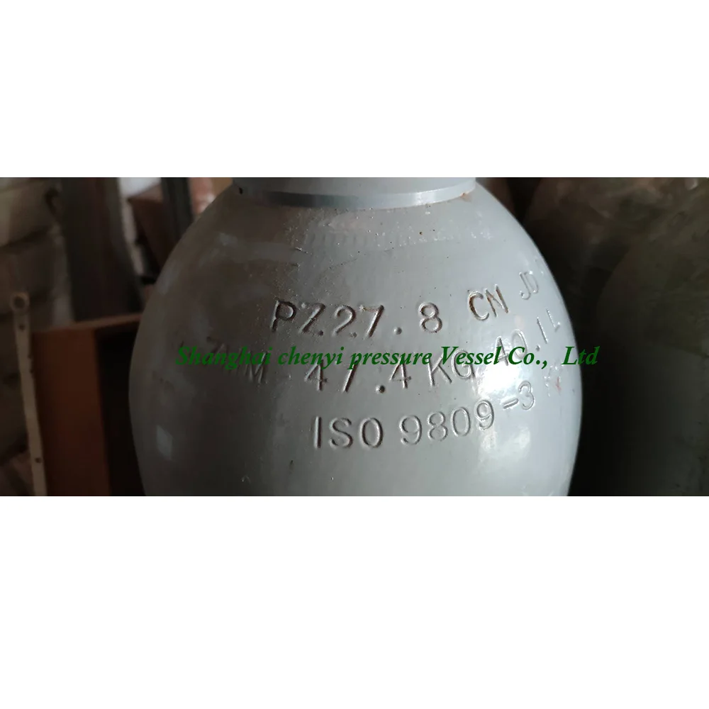 JD JP YA 50L 200bar seamless helium oxygen steel gas cylinder with CGA540 CGA580 valve for PERU