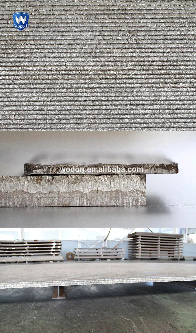 China chromium carbide overlay wear plate excavator crusher bucket liner