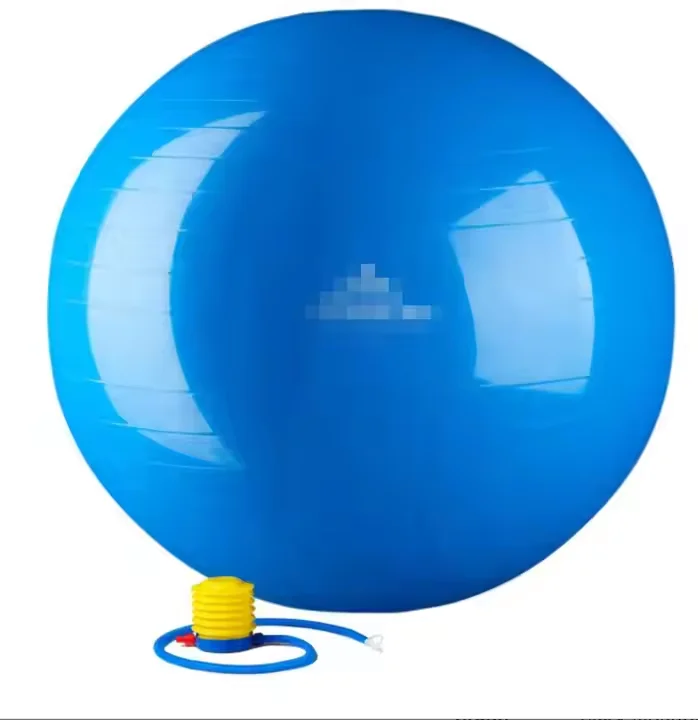 Professional PVC Balance Ball for Gym Yoga Exercise Custom Logo Anti-Burst Feature for Back Muscle Relaxation Fitness Style